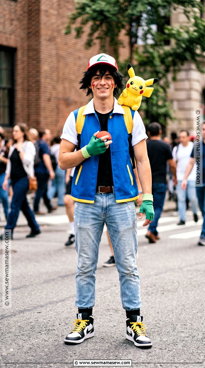 Original Ash Ketchum Costume - 30 ash costume ideas