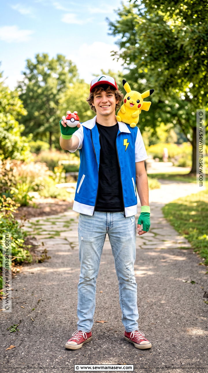 Original Kanto Ash Pokemon Costume - 30 ash pokemon costume ideas