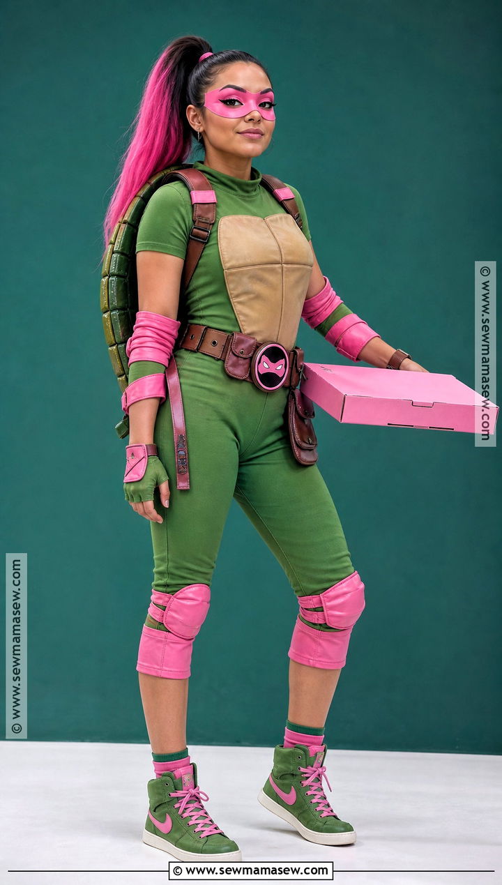 Original Pink Ninja Turtle Costume - 30 Ninja Turtle Costume Ideas for Women