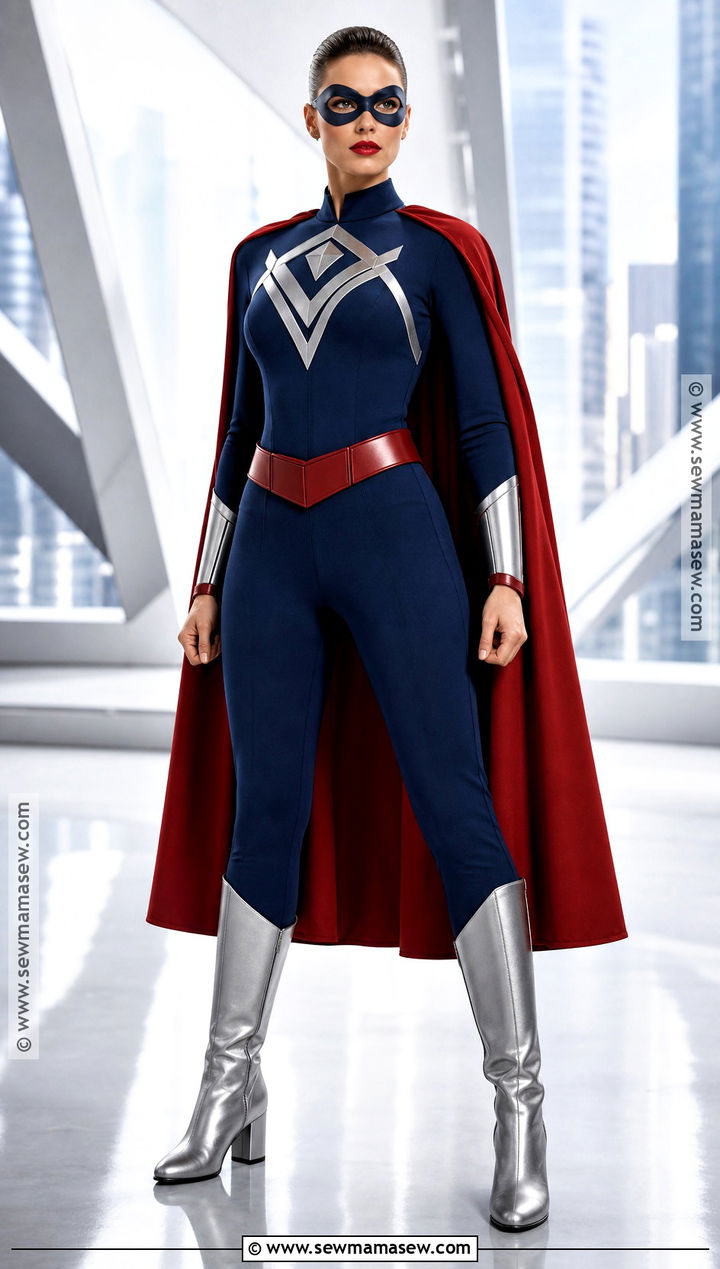 Original Red Cape Superhero Costume - 30 red cape costume ideas