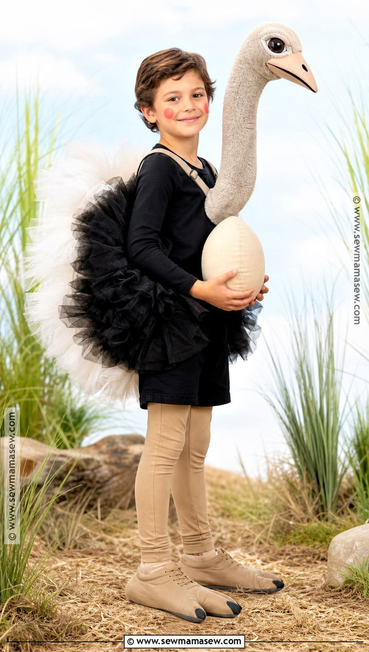 Ostrich Costume For Kids - 30 bird costume ideas for kids