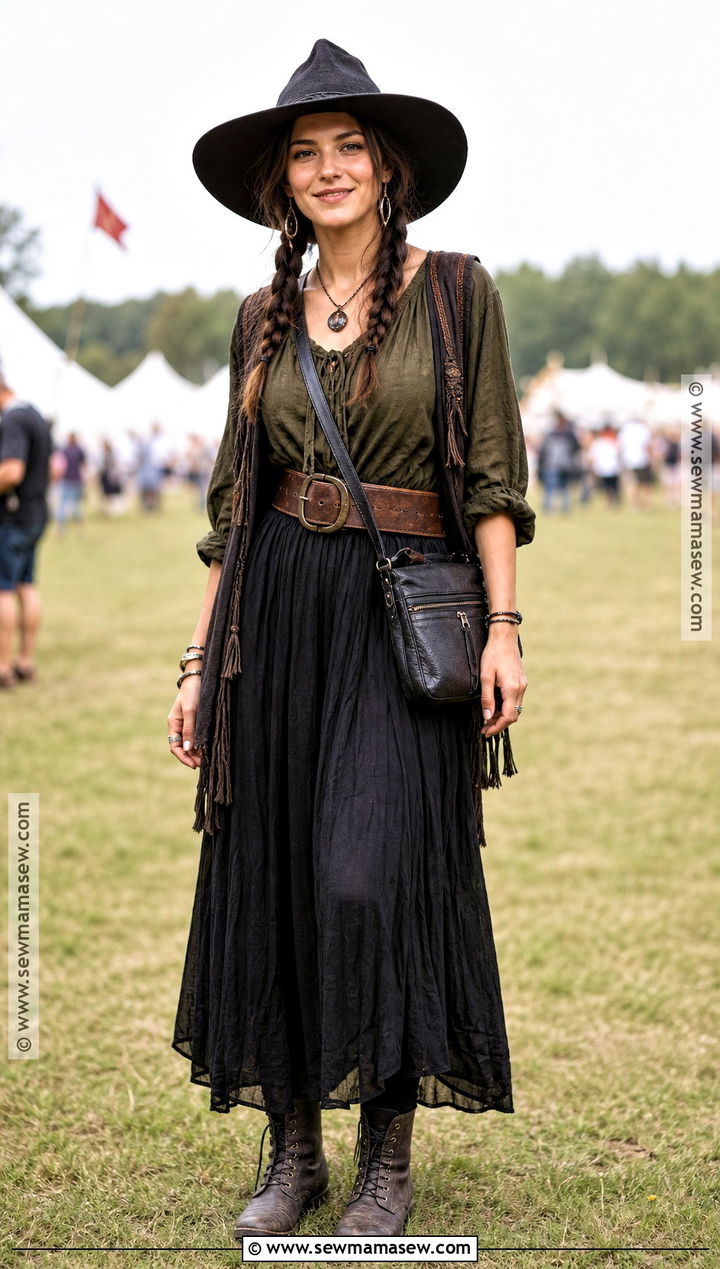Outdoor Festival Witch Outfit - 35 witch outfit aesthetic ideas