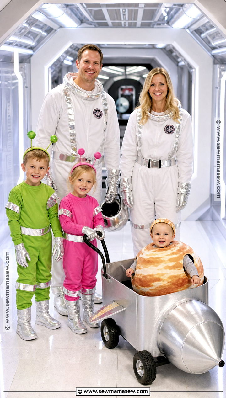 Outer Space Family Costume - 35 costumes for halloween