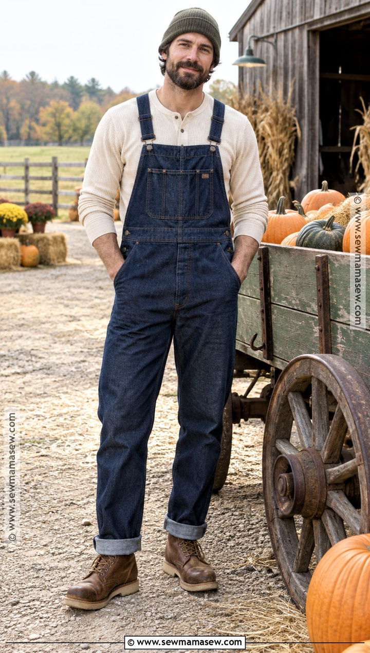 Overalls Pumpkin Patch Outfit - 25 pumpkin patch outfit ideas for men