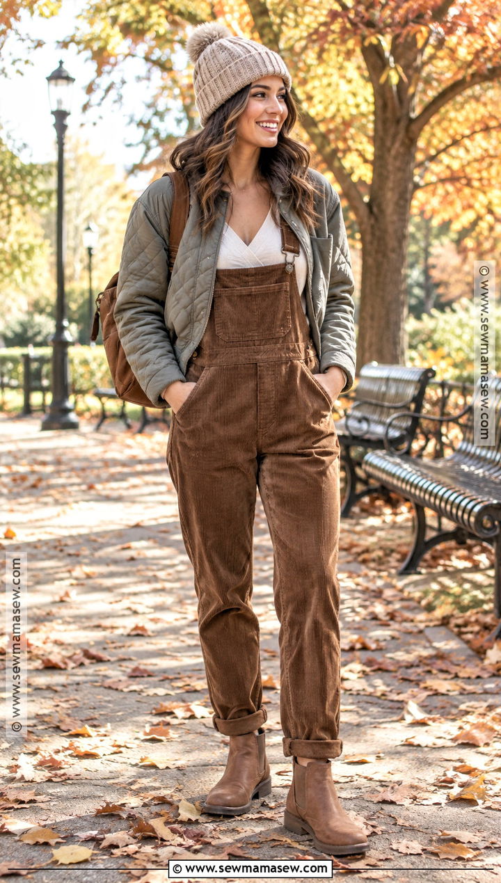 Overalls With Nursing Top And Ankle Boots - 20 nursing friendly outfits fall
