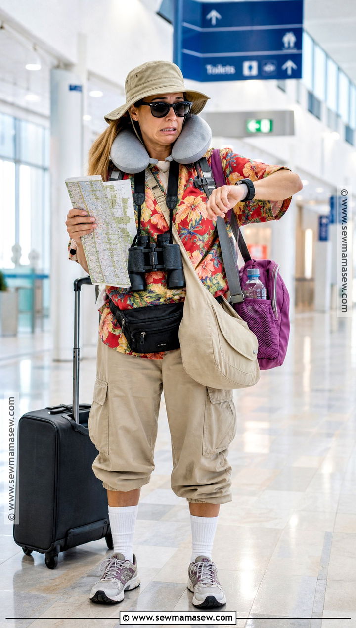 Overpacked Tourist Costume - 50 funny costumes