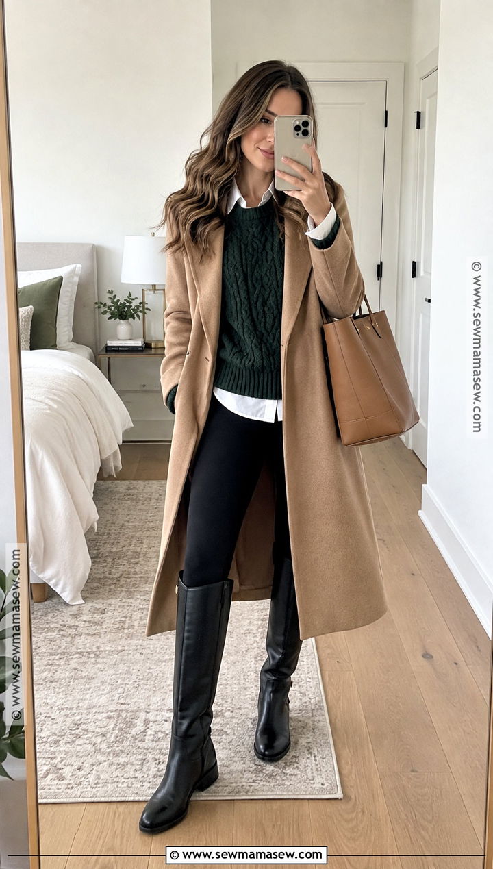 Oversized Sweater And Leggings Autumn Outfit - 15 casual classy outfits autumn