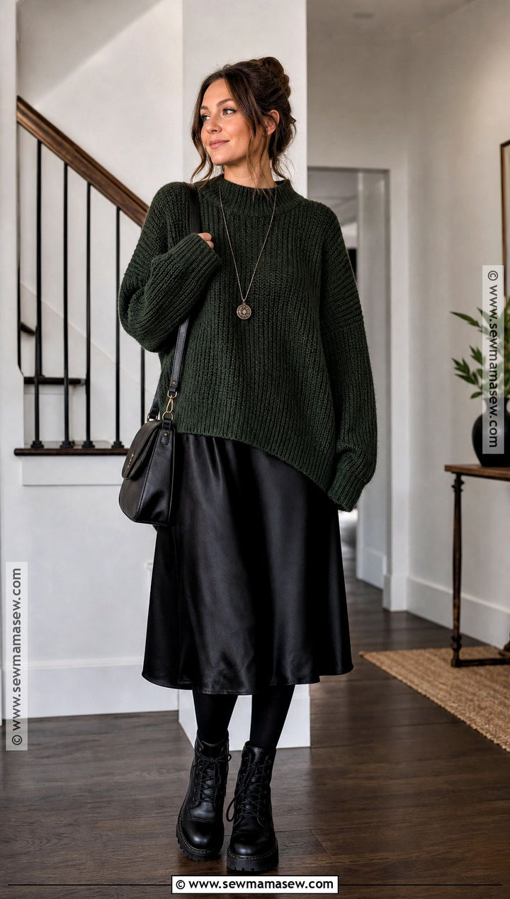 Oversized Sweater Witch Outfit - 40 modern witch outfit ideas