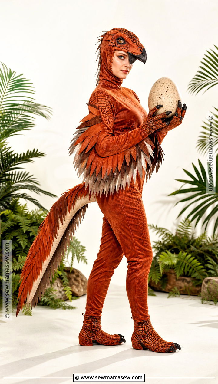 Oviraptor Dinosaur Costume - 40 dinosaur costume ideas