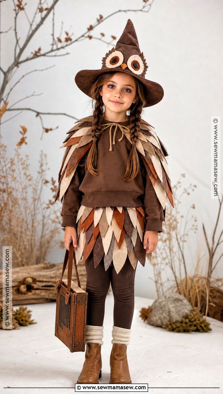 Owl Witch Costume - 30 witch costumes for kids