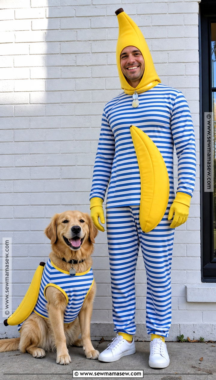 Owner And Pet Bananas In Pajamas Costume - 30 bananas in pajamas costume