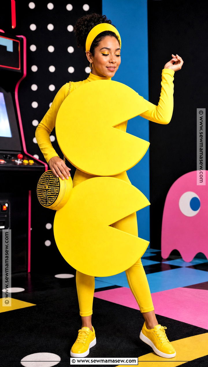 Pac Man Arcade Costume - 35 80s halloween costumes
