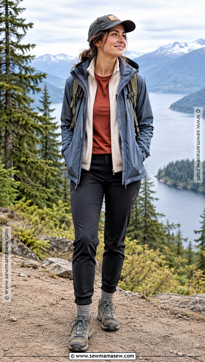 Pacific Northwest Hiking Outfit With A Rain Shell - 15 fall outfits pacific northwest