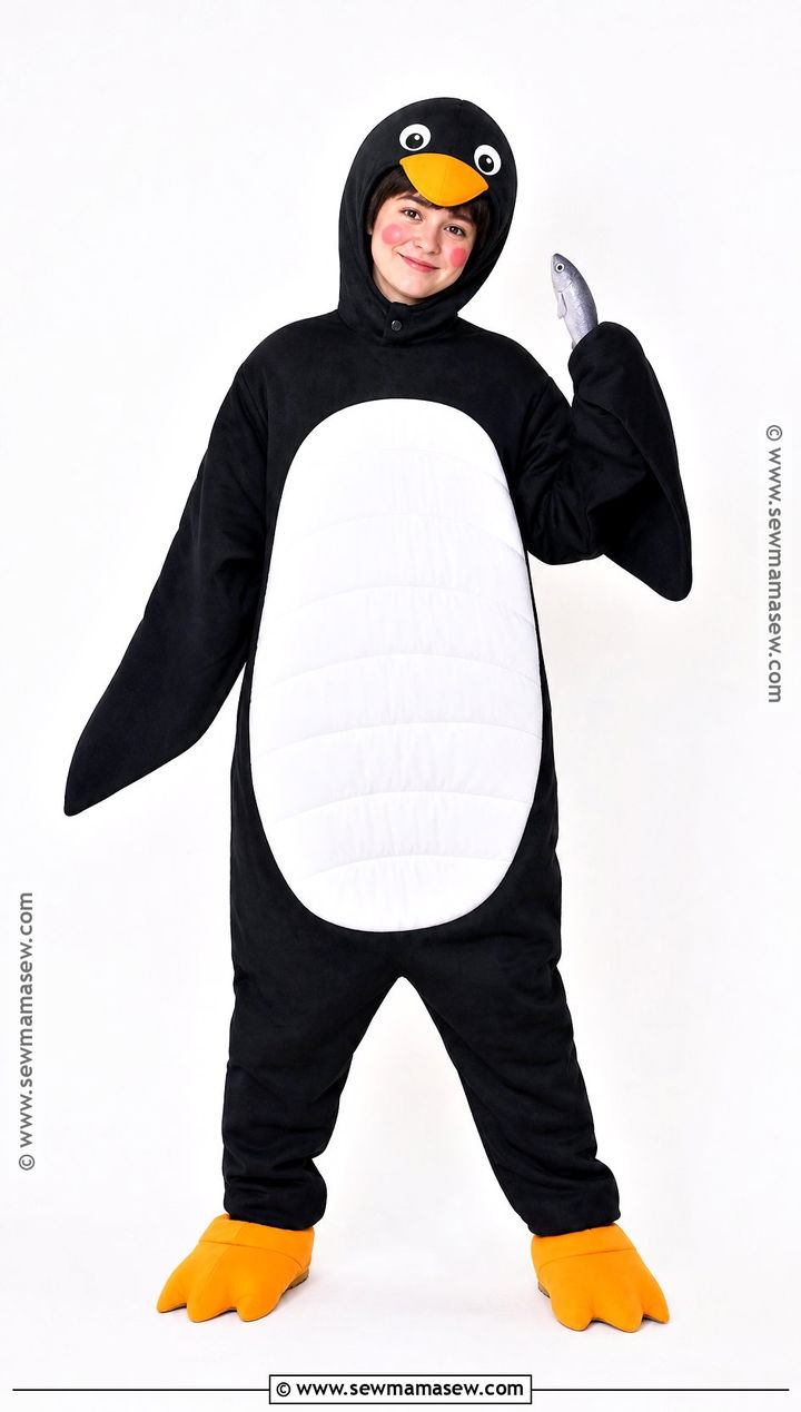 Padded Round Penguin Costume - 35 penguin costume ideas