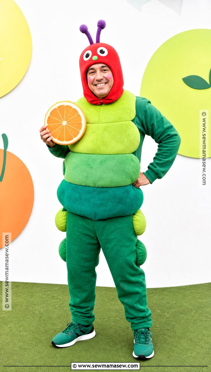 Padded Segment Hungry Caterpillar Costume - 40 hungry caterpillar costume ideas