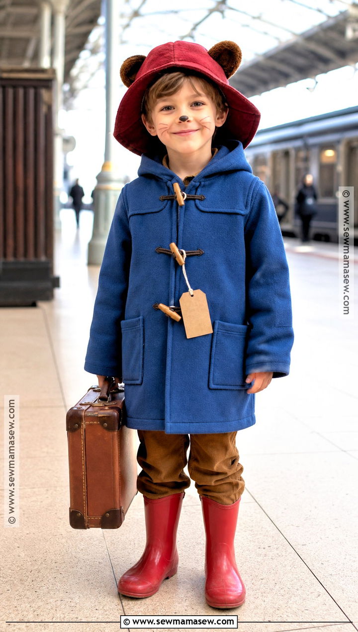 Paddington Bear Costume - 30 easy book week costumes