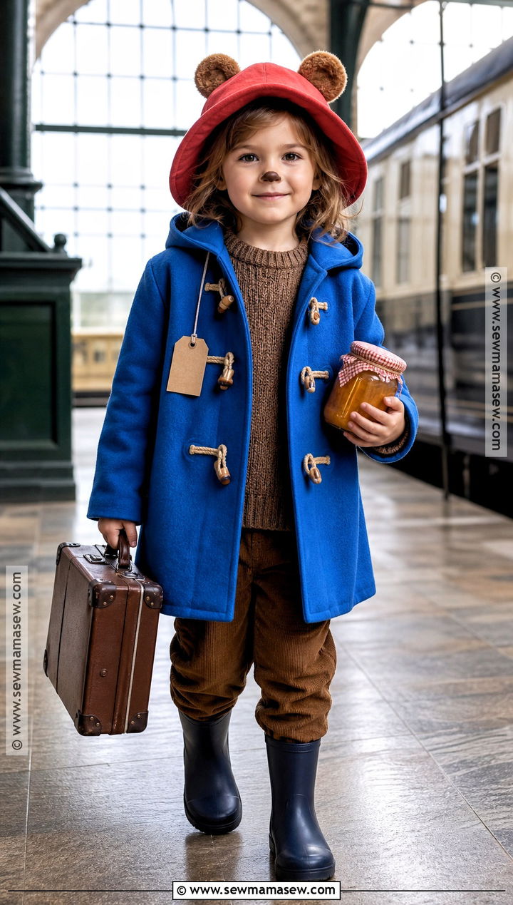 Paddington Bear Costume - 40 story book character costumes