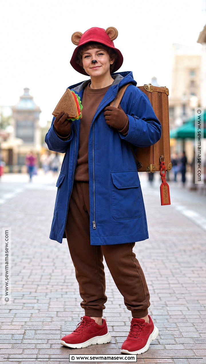 Paddington Bear Costume With Sneakers - 50 paddington bear costume ideas