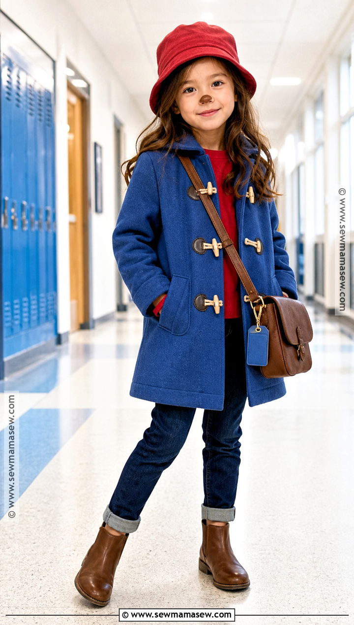 Paddington Bear School Costume - 35 school appropriate halloween costumes