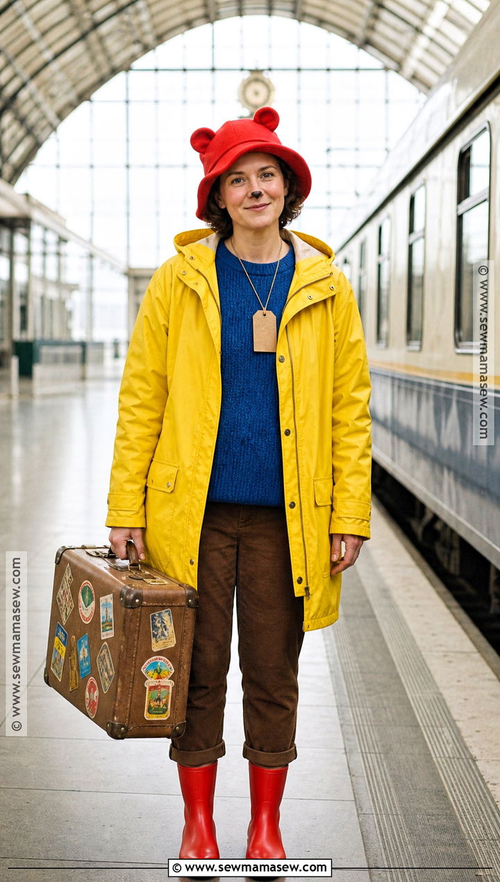 Paddington Bear Yellow Raincoat Costume - 30 Yellow Costume Ideas