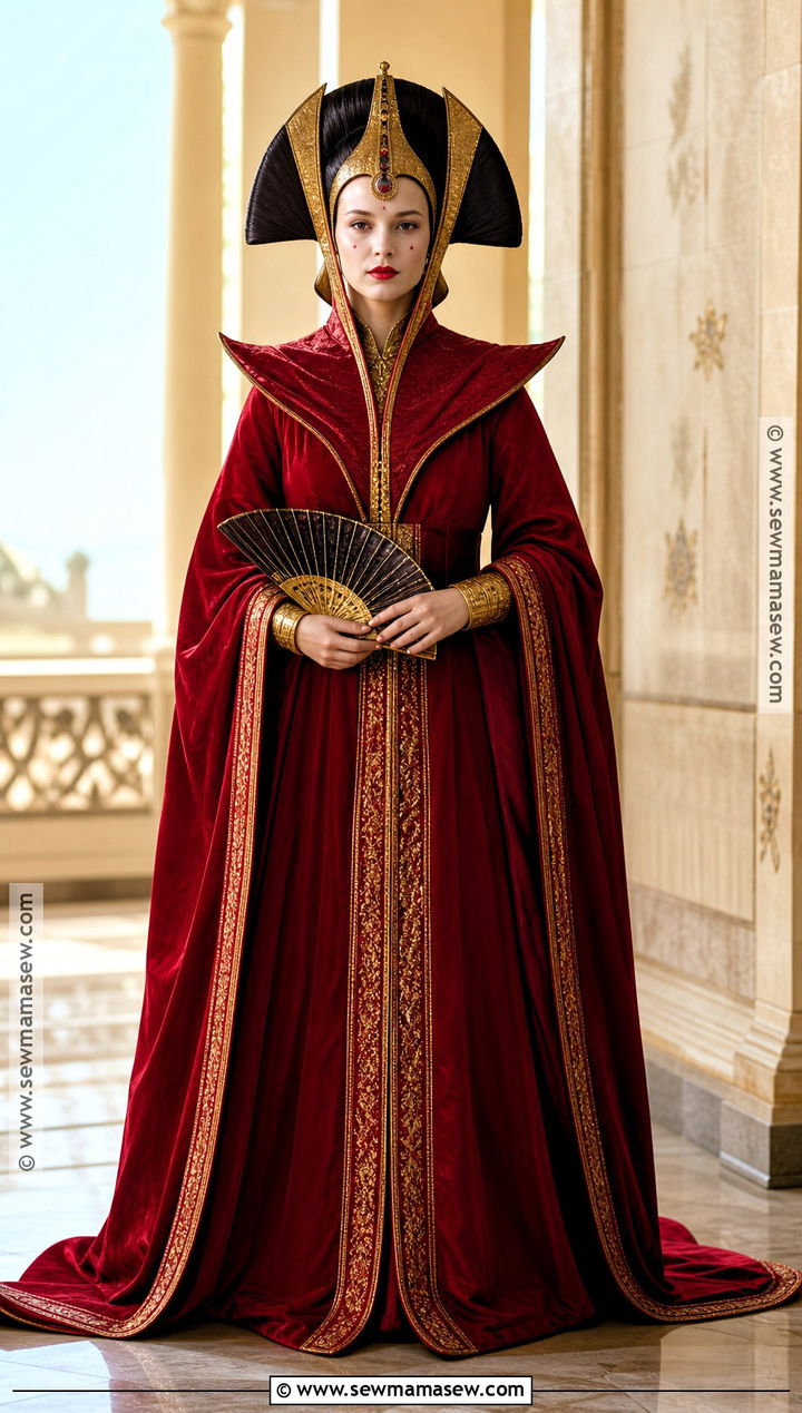 Padme Amidala Red Queen Costume - 35 Starwars Costumes for Women