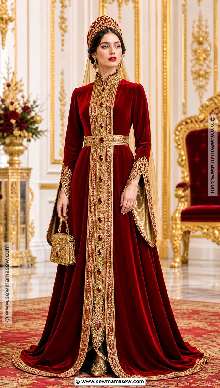 Padme Amidala Red Royal Costume - 30 Iconic Female Movie Characters Costumes