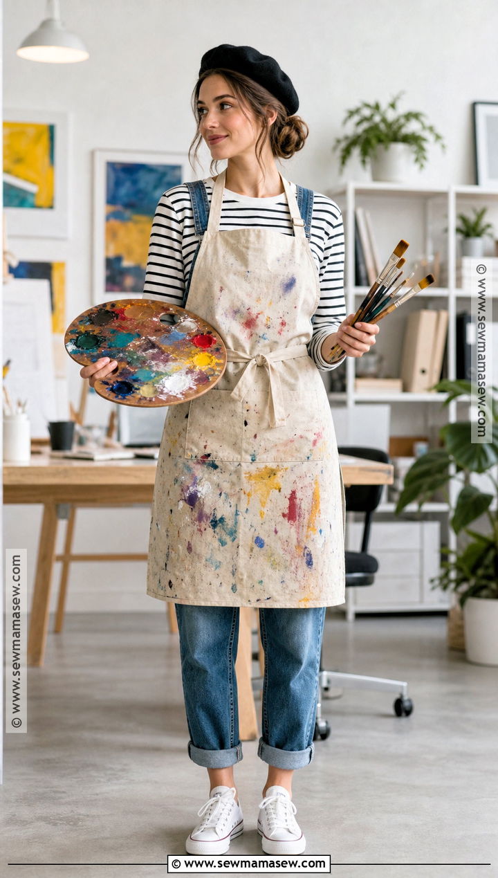 Paint Artist Work Costume - 30 Halloween Costumes For Work Appropriate