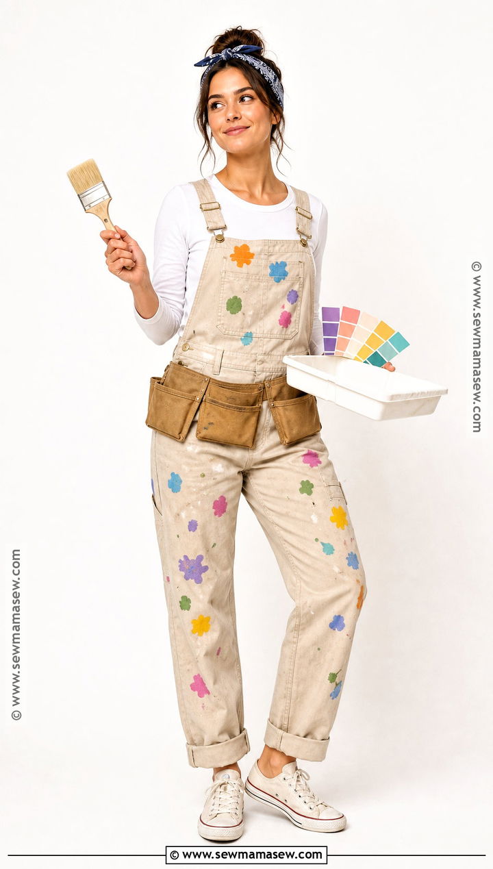 Paint Splattered House Painter Costume - 35 subtle halloween costumes