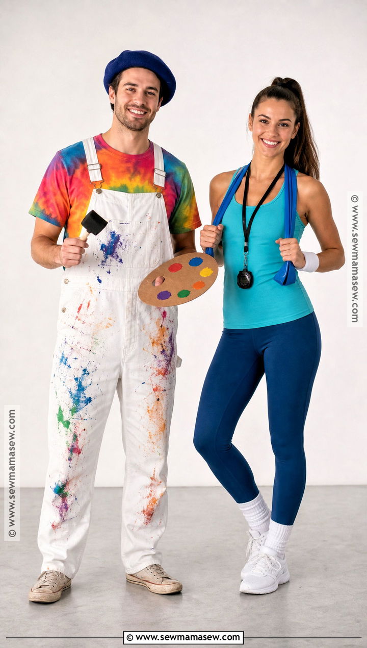 Painter And Personal Trainer Costume - 50 rhyme without reason costume ideas