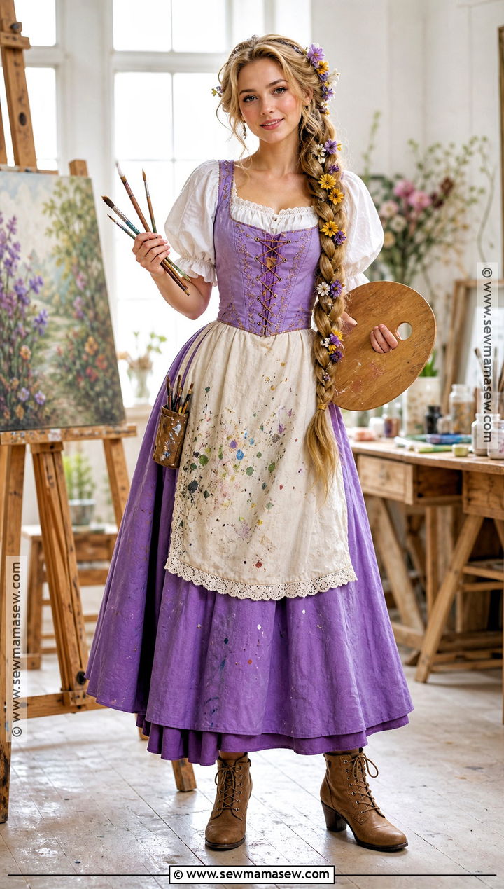 Painter Rapunzel Costume - 35 rapunzel costume ideas