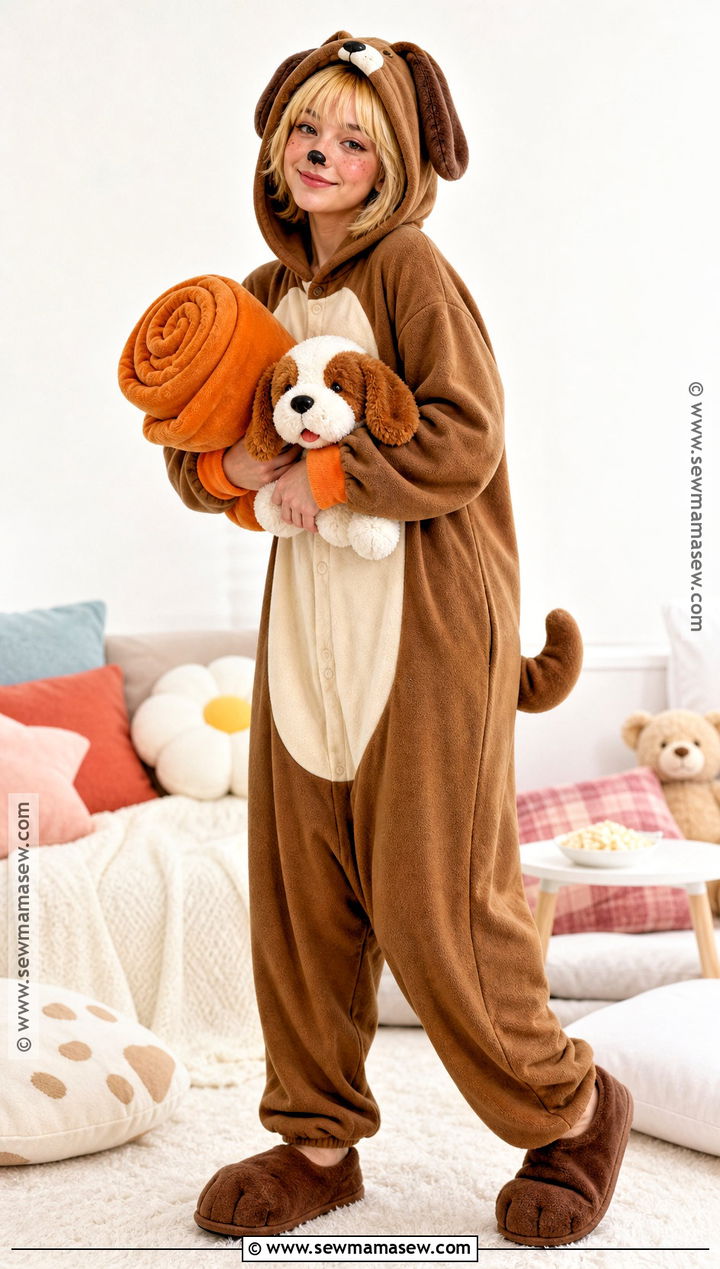 Pajama Day Kenny Cosplay With Dog Onesie - 30 Kenny Cosplay Ideas