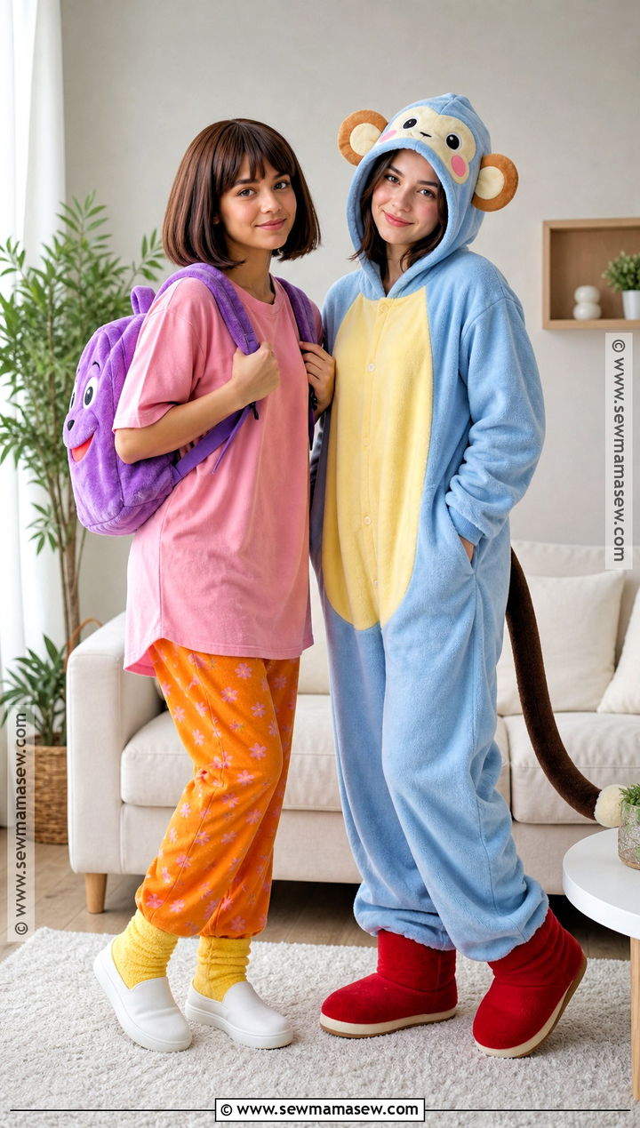 Pajama Dora And Boots Costume - 35 dora and boots costume
