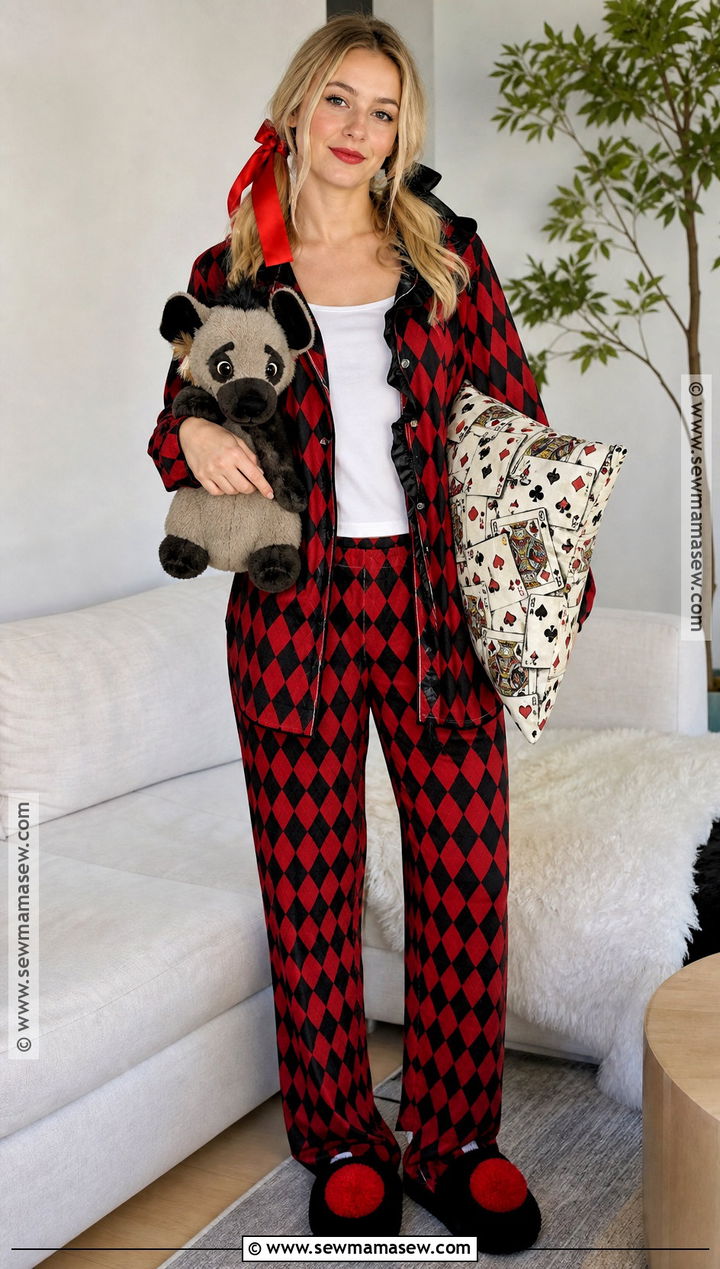 Pajama Harley Quinn Costume - 50 harley quinn costume ideas