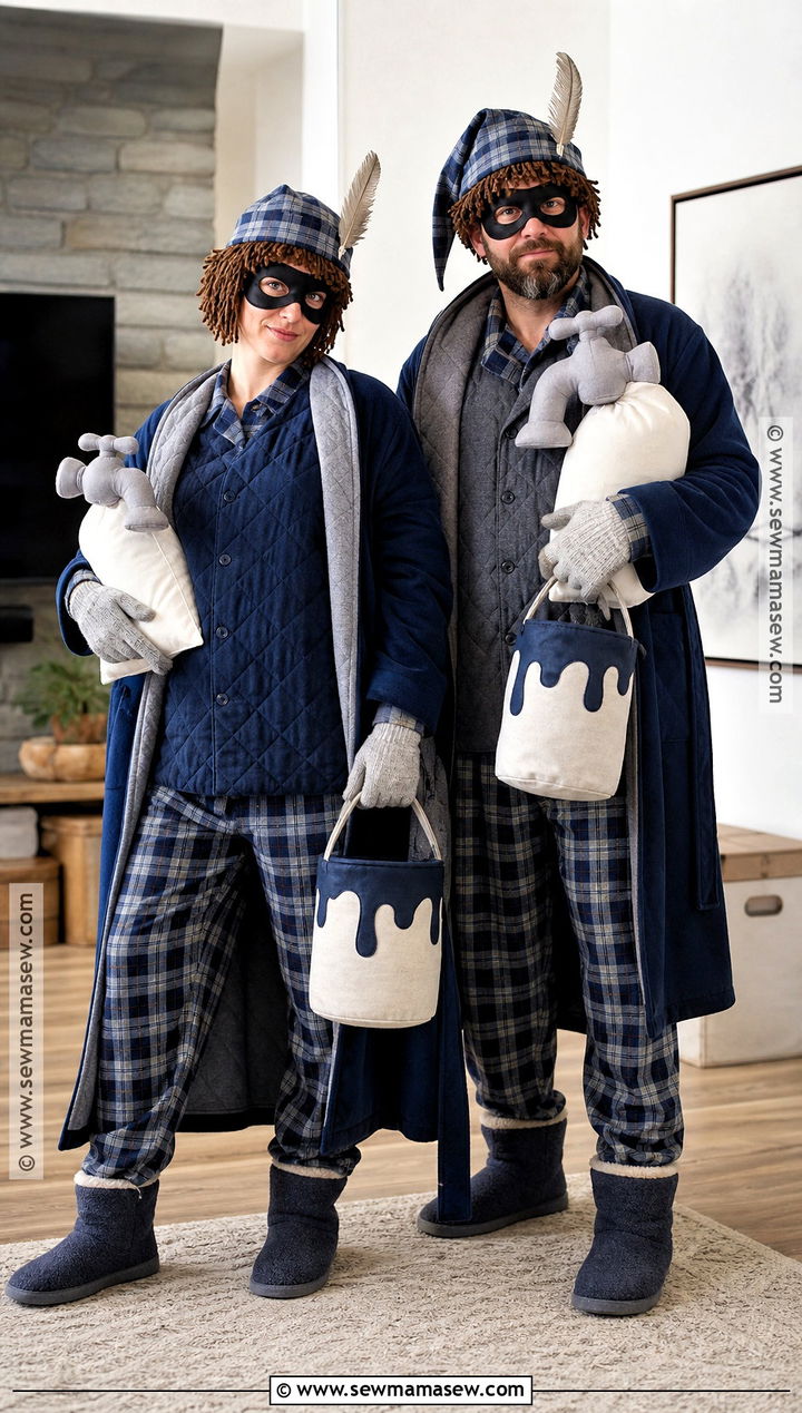Pajama Harry And Marv Costume - 30 Harry And Marv Home Alone Costume Ideas
