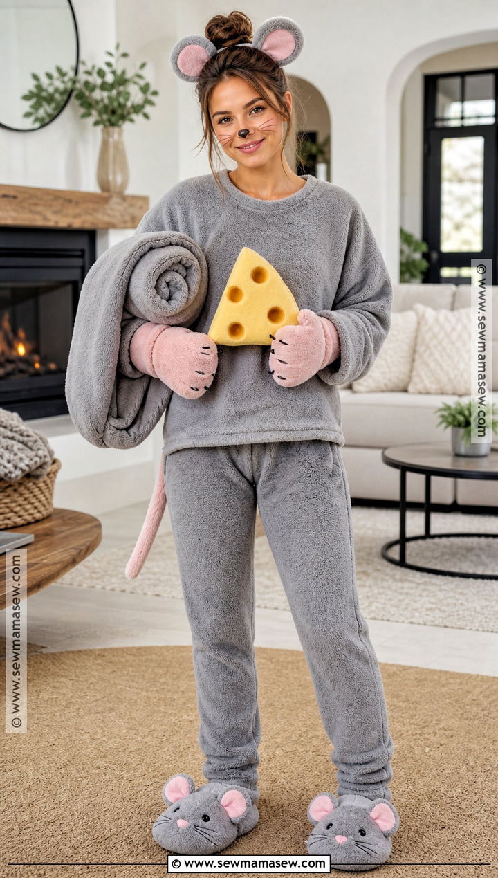 Pajama Mouse Costume - 30 mouse costume ideas for women