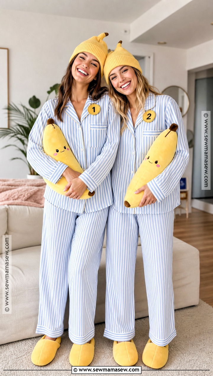 Pajama Party Bananas In Pajamas Costume - 30 bananas in pajamas costume
