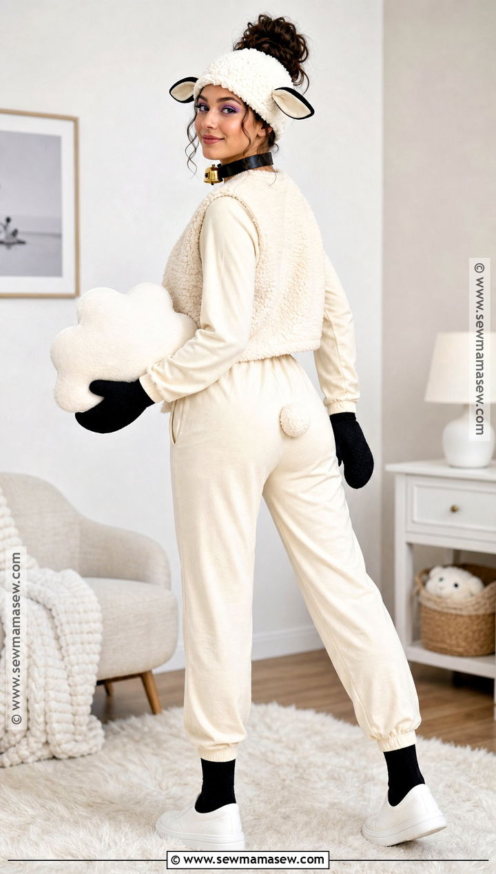 Pajama Sheep Costume - 30 Sheep Costume Ideas for Women