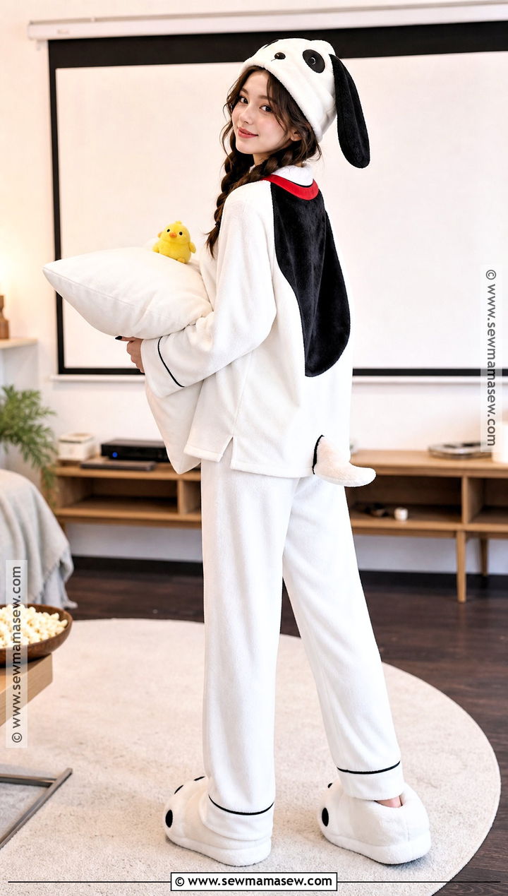 Pajama Snoopy Costume - 30 Snoopy Costume Ideas for Women