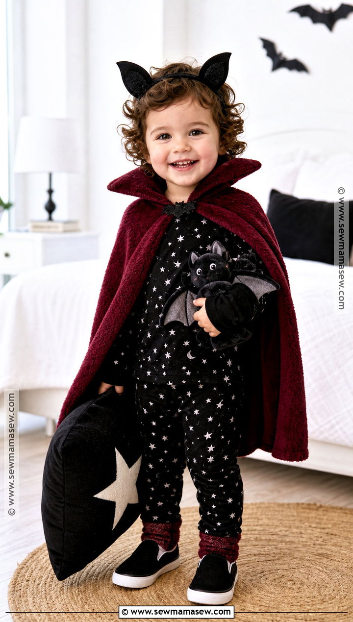 Pajama Vampire Costume - 30 vampire costume ideas for kids