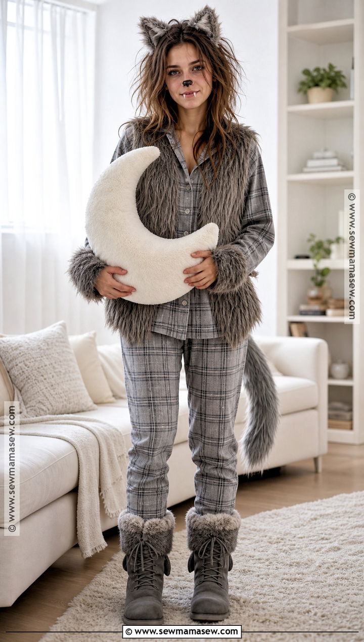 Pajama Werewolf Costume - 30 werewolf costume ideas for females