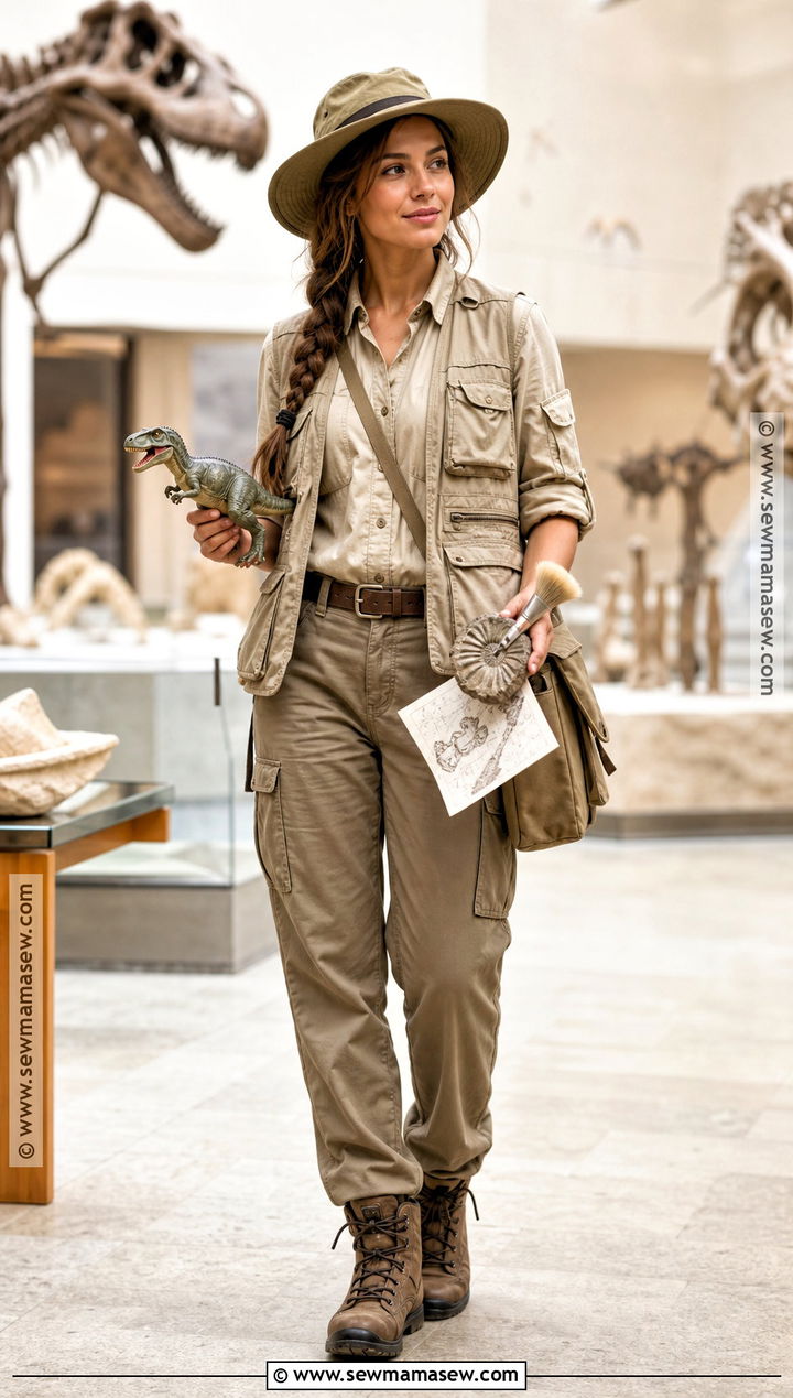 Paleontologist Costume With Utility Vest - 30 Trending Halloween Costumes