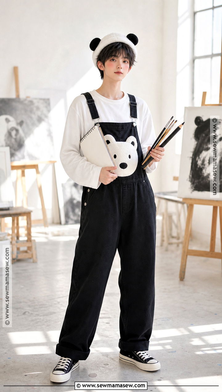 Panda Artist Costume - 30 we bear bears costume ideas