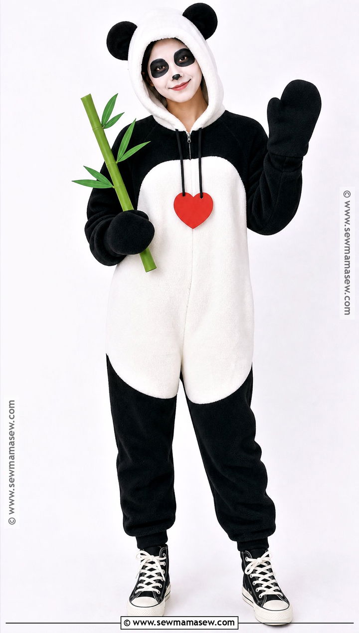 Panda Beanie Baby Costume - 40 beanie baby costume ideas