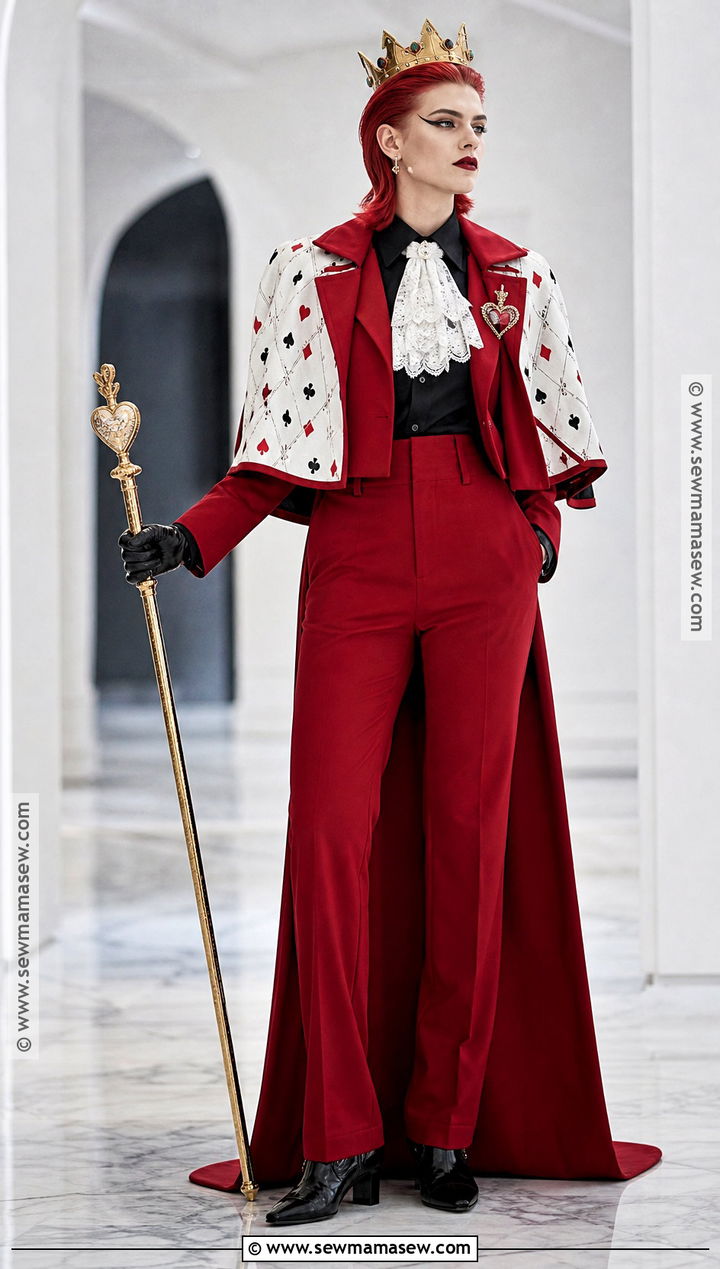 Pantsuit Queen Of Hearts Cosplay - 35 Queen Of Hearts Cosplay Ideas