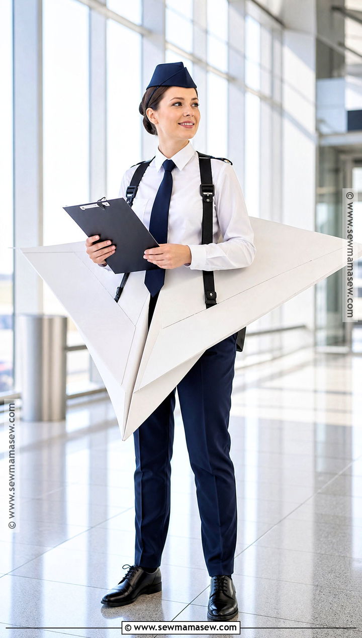 Paper Airplane Pilot Costume - 35 creative costumes