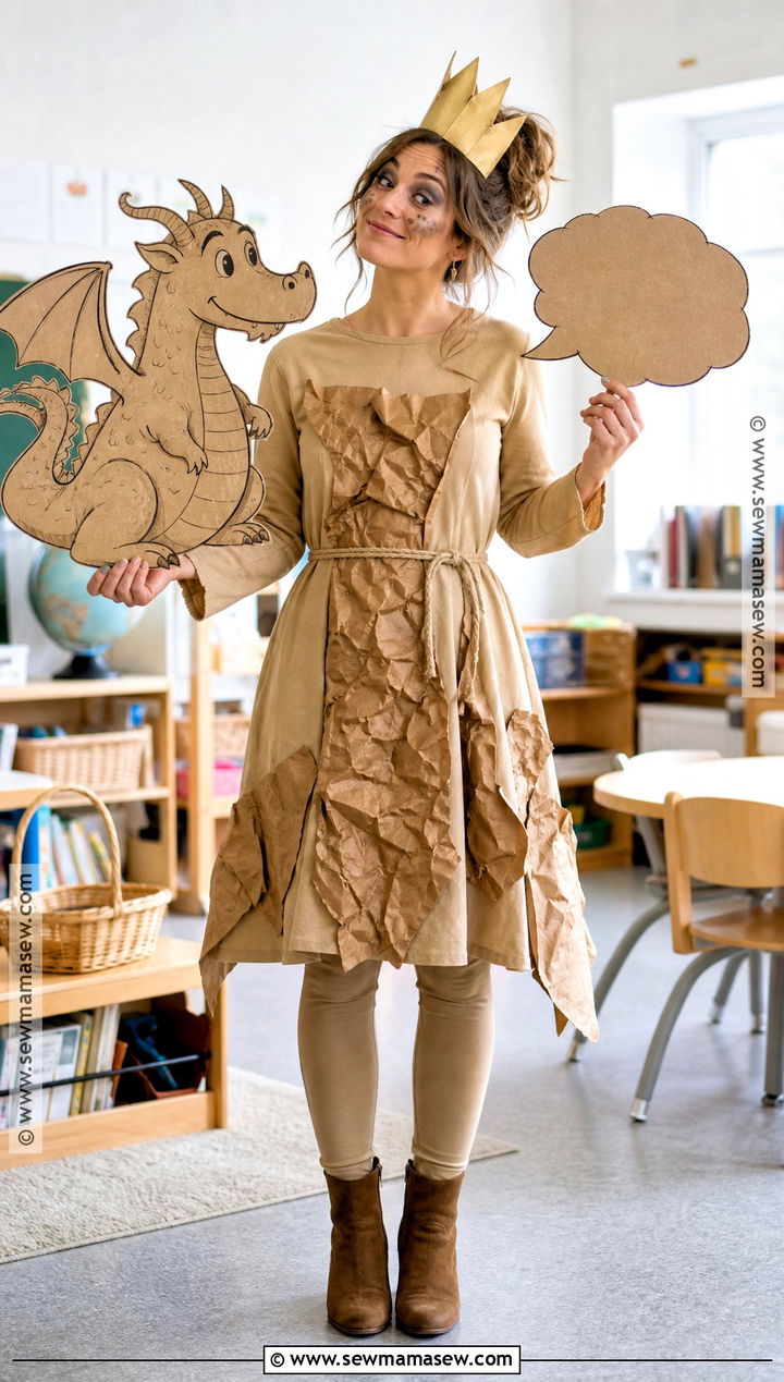 Paper Bag Princess Costume - 30 easy book character costumes for teachers