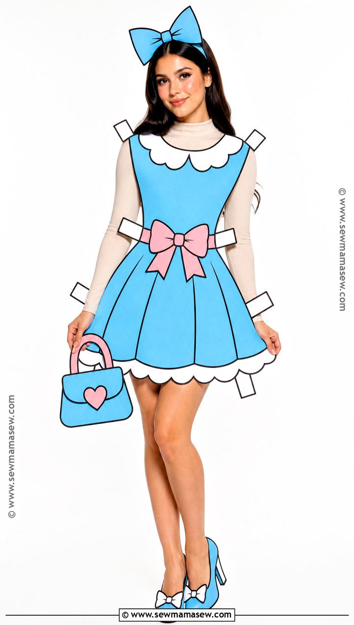 Paper Doll Costume - 40 doll costume ideas