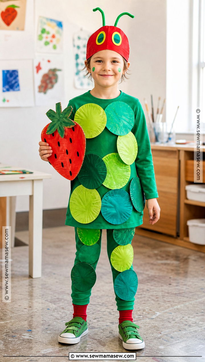 Paper Plate Hungry Caterpillar Costume - 40 hungry caterpillar costume ideas