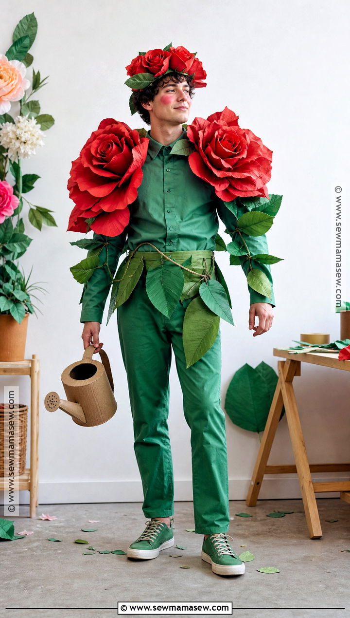 Paper Rose Costume - 30 rose costume ideas