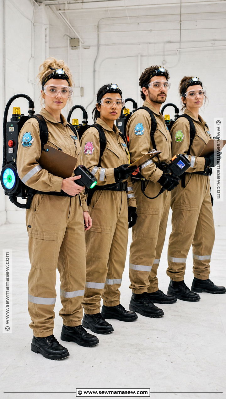 Paranormal Investigator Group Costume - 50 halloween costumes ideas
